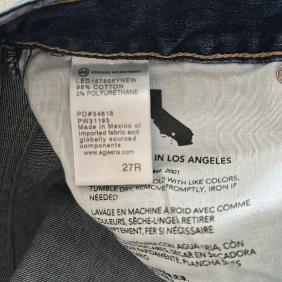 AG-ED Denim; Ex-Boyfriend Slouchy Slim - Picture 6 of 6